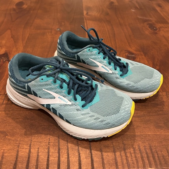 Brooks Launch 6 Women’s Running Shoe Teal/Blue/Green Size 6 - Picture 2 of 8